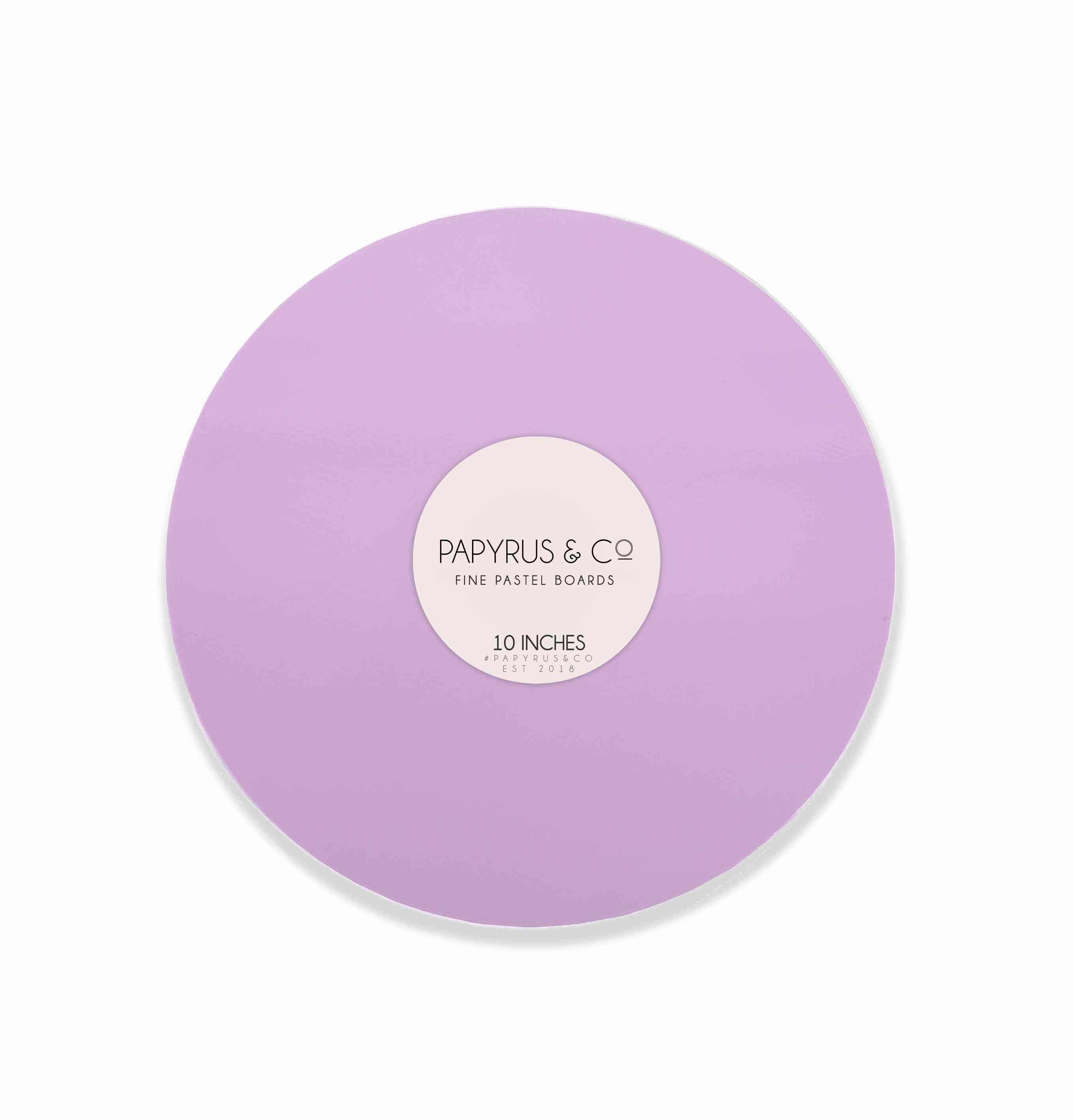 Cake Board MDF Round Pastel Lilac 10 Inch