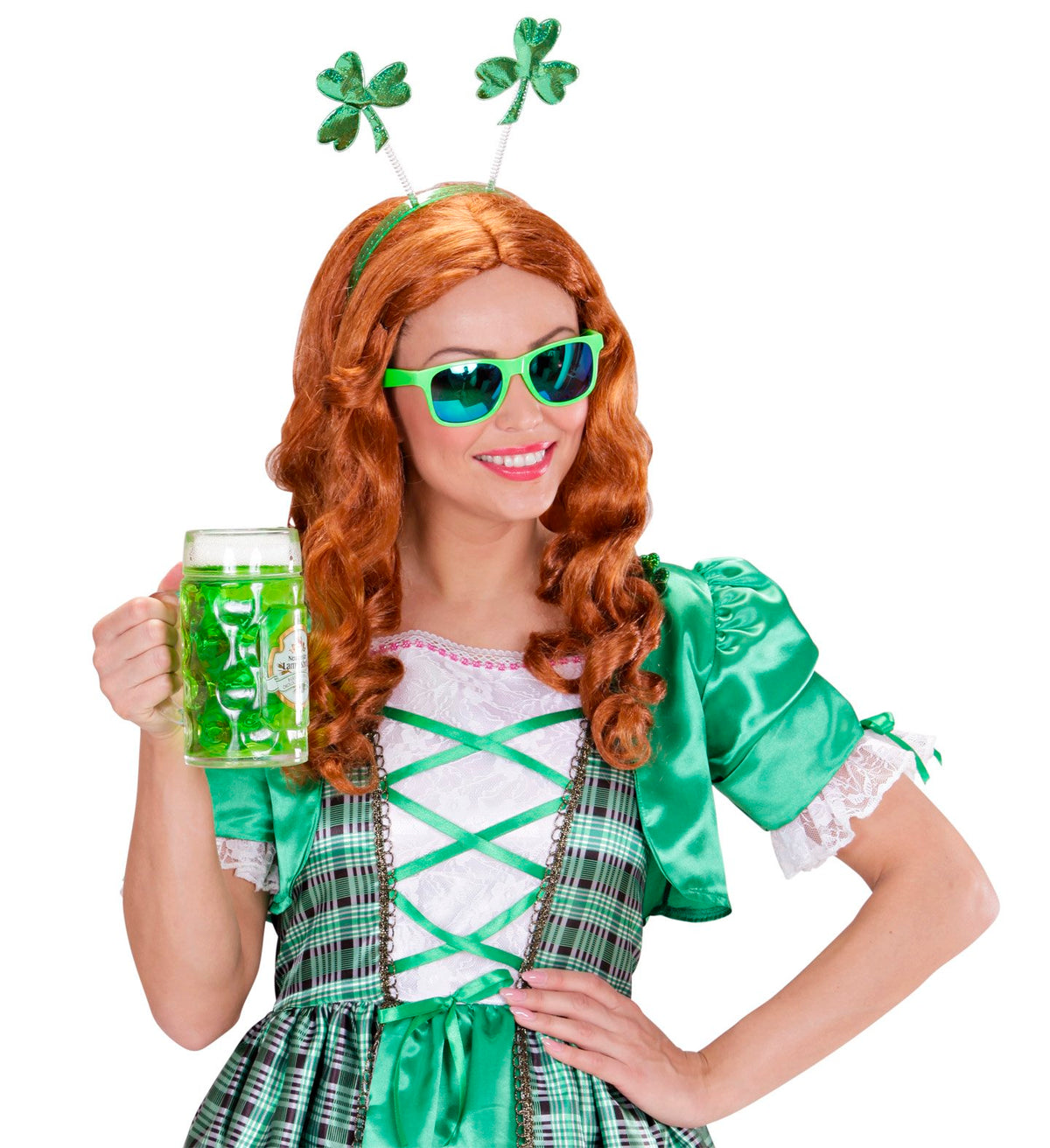 Headband Shamrocks St Patricks Irish Headboppers
