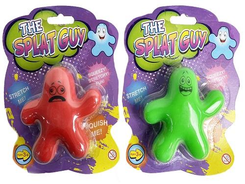 Novelty Stretchy Man 10.5cm Each (Assorted Colours)