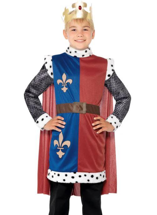 Costume Child King Arthur Medieval