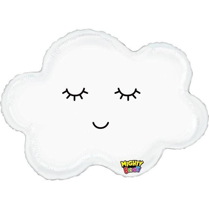 Balloon Foil Shape Fluffy Cloud 61cm
