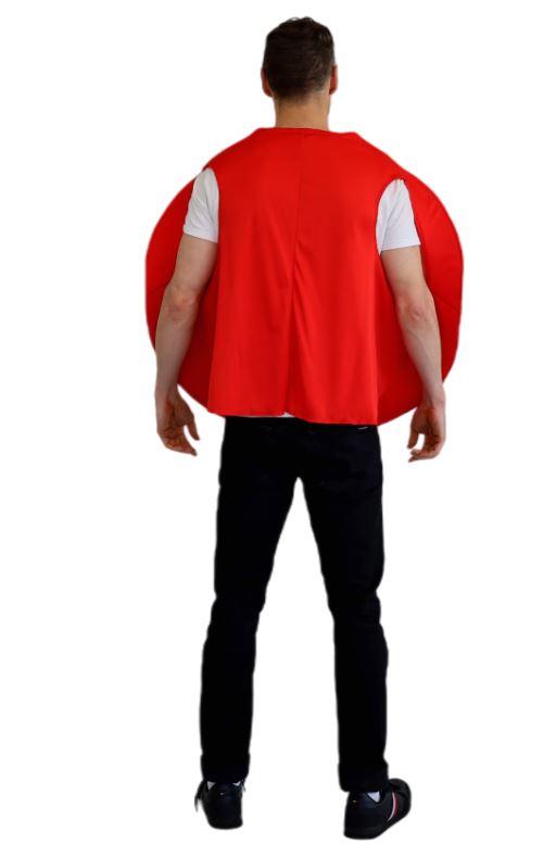 Costume Adult Coloured Chocolate Red Comical/Funny One Size