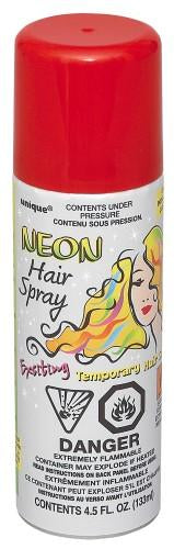 Coloured Hair Spray Neon Red 133ml - Discontinued Last Chance To Buy