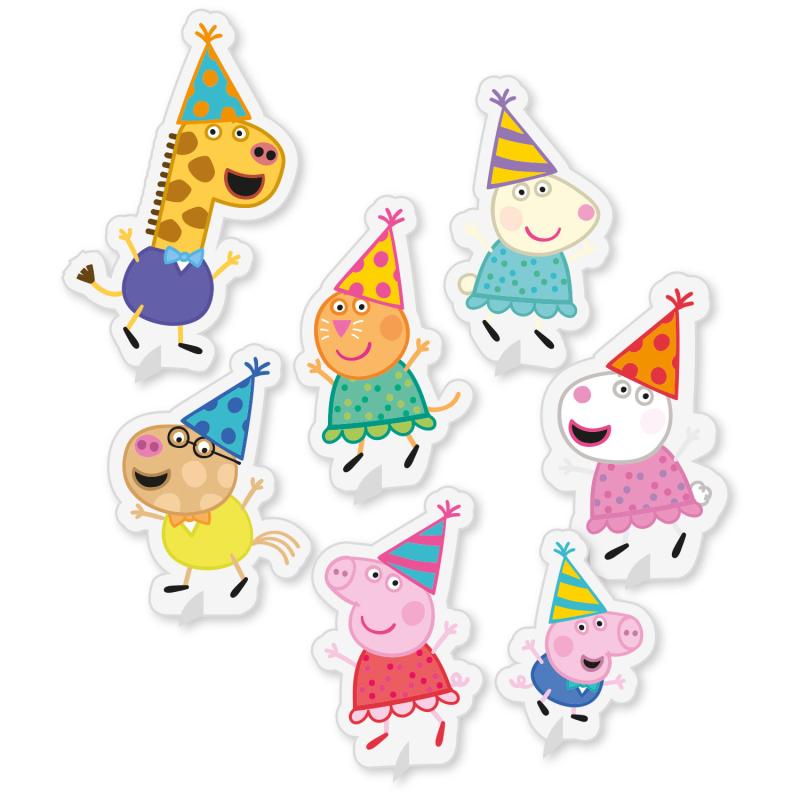 Peppa Pig Party Table Decorating Kit Pk/7