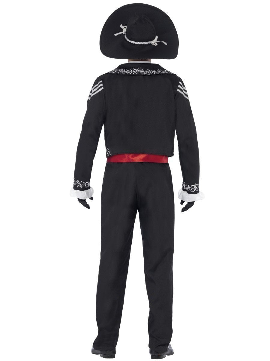 Costume Adult Day Of Dead Bones Mens Large