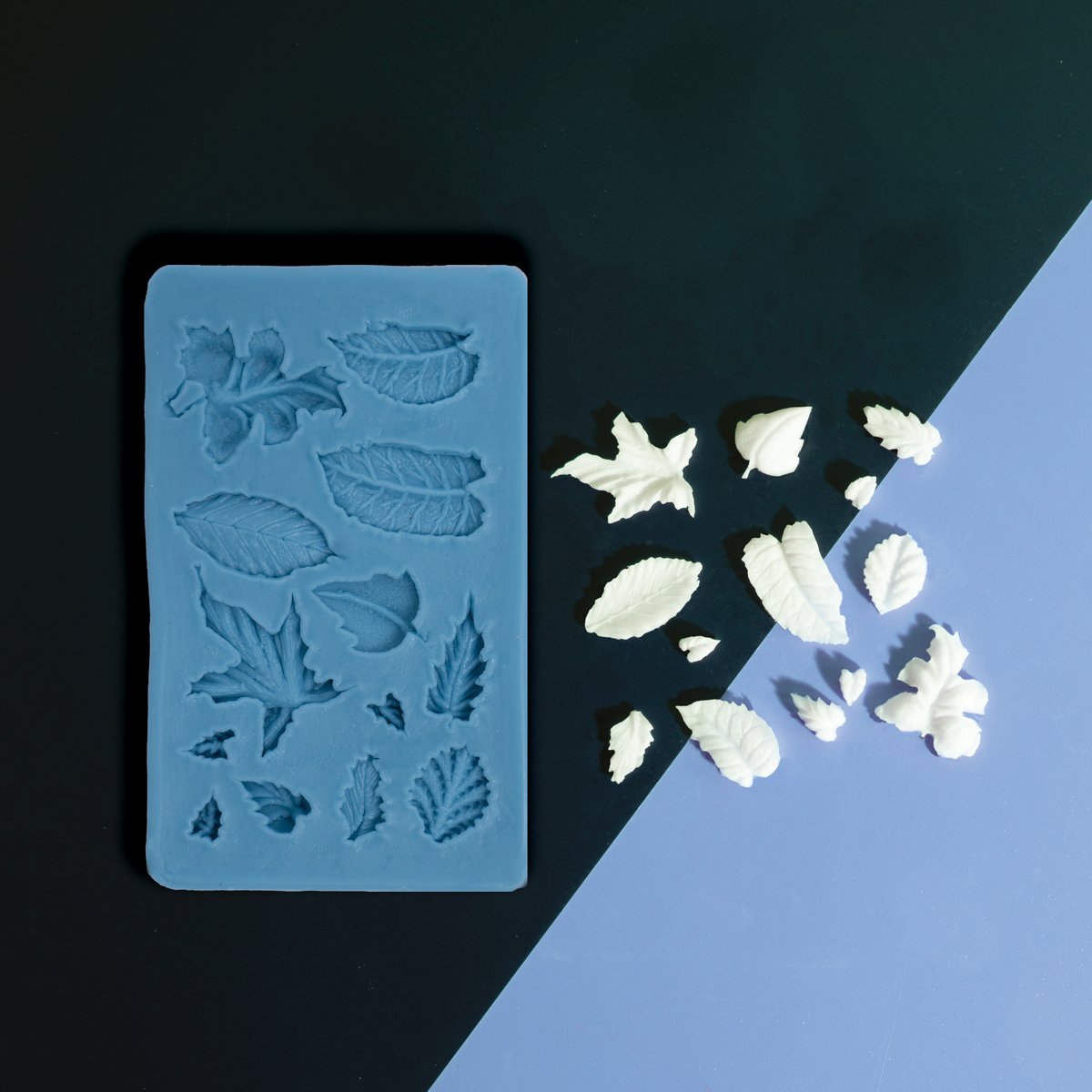 Chocolate Mould Silicone Mixed Small Plant Leaves