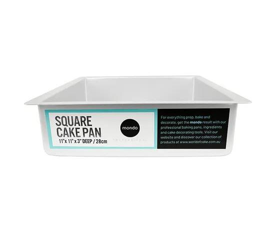 Cake Tin Square Mondo 3 Inch Deep