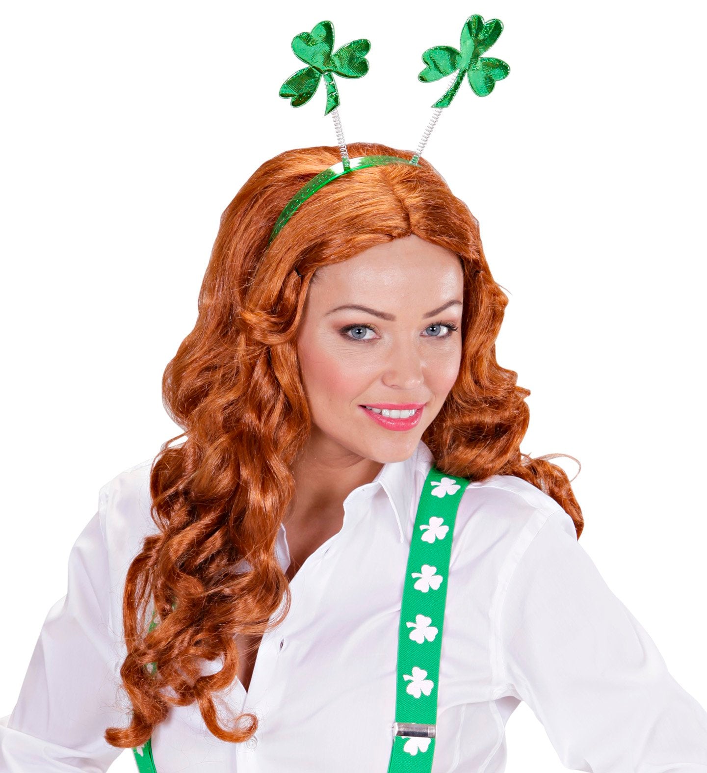 Headband Shamrocks St Patricks Irish Headboppers