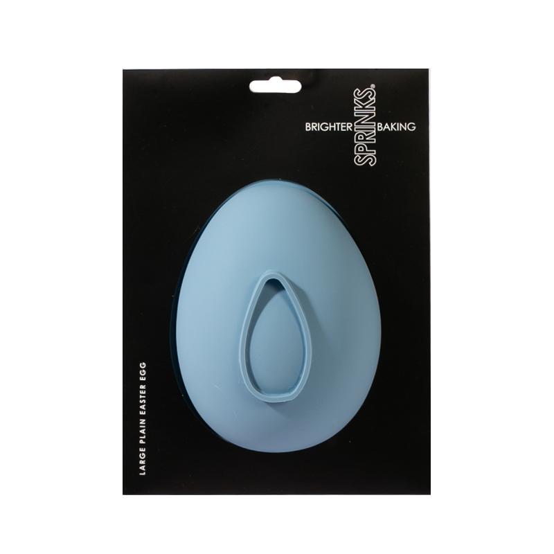 Silicone Mould Large Chocolate Easter Egg (Plain Design Outside)