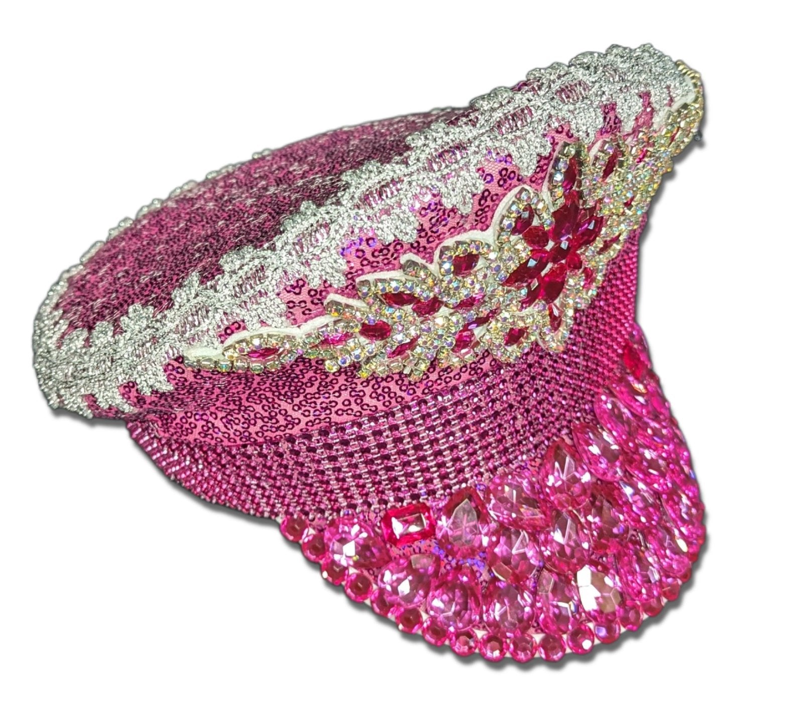 Hat Sequin Festival Pink Deluxe