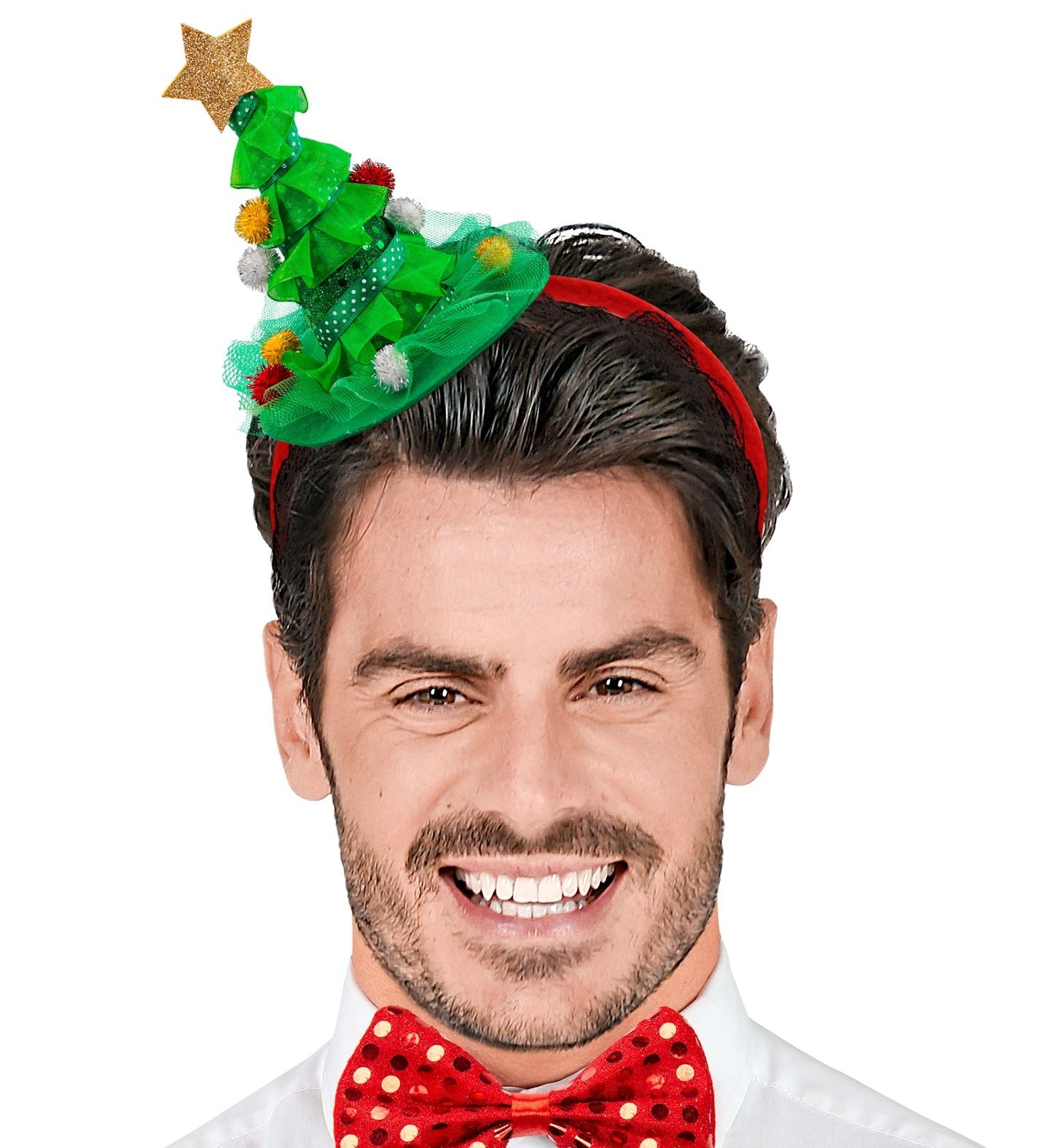 Hat Christmas Tree on a Headband Costume Accessory