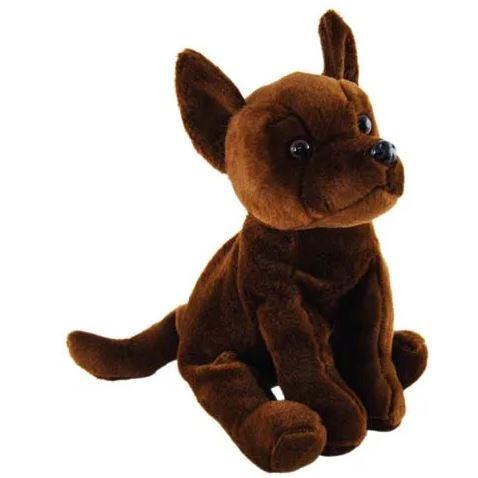 Soft Toy Plush Red Dog Kelpie Australian 26cm