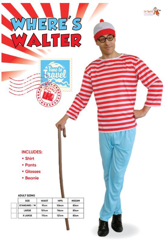 Costume Adult Wheres Walter
