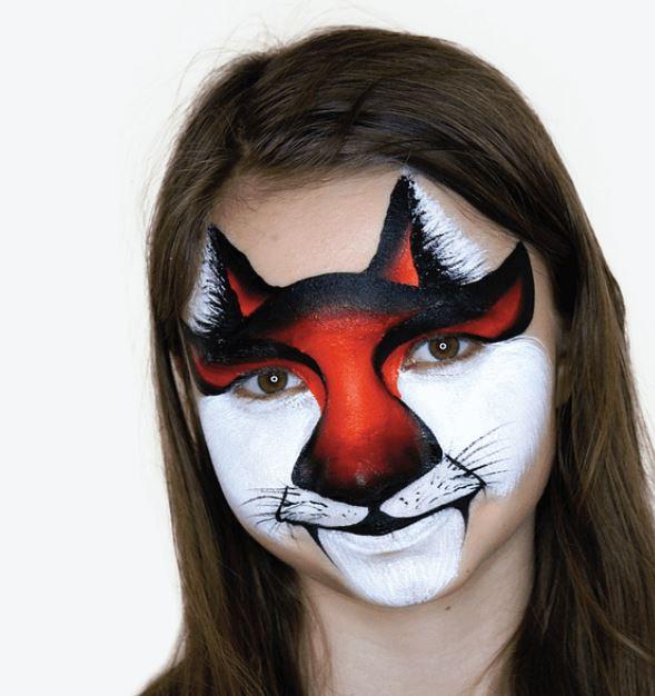 Face & Bodyart Paint Fun Stroke Animal Furry Friends Palette Professional