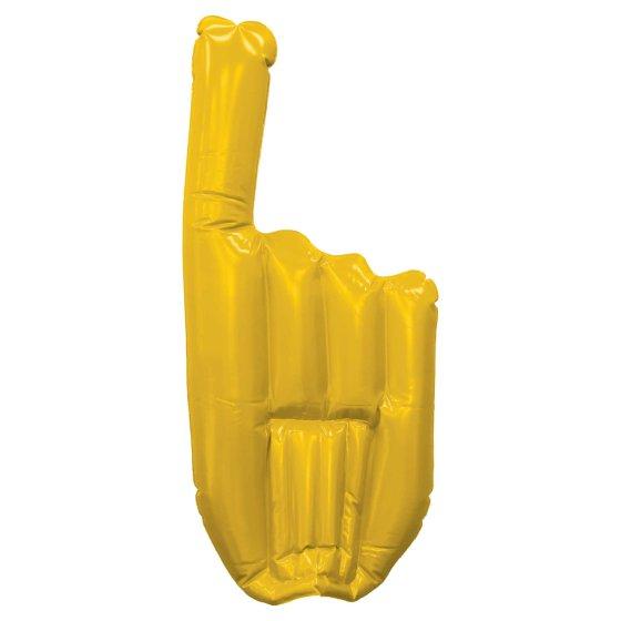 Yellow Team Spirit Inflatable Hand Sports Supporter