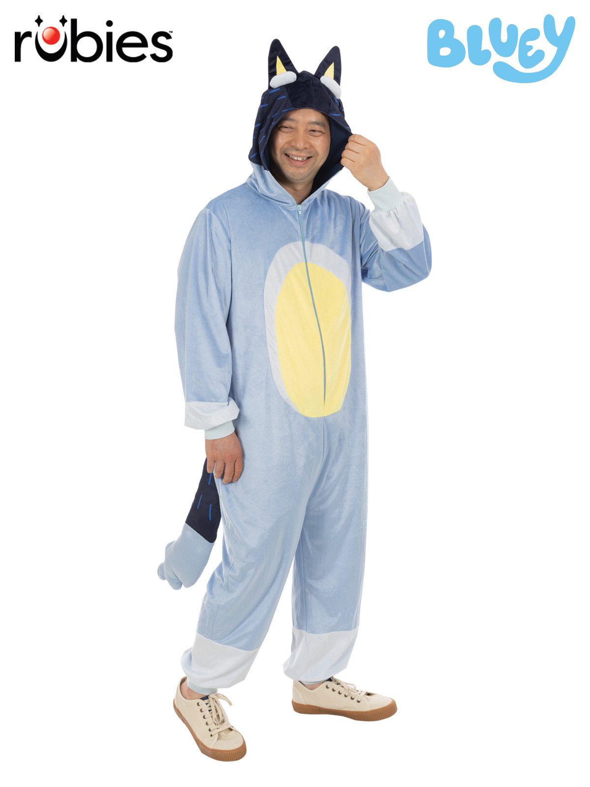 Costume Adult Bluey Bandit Onesie