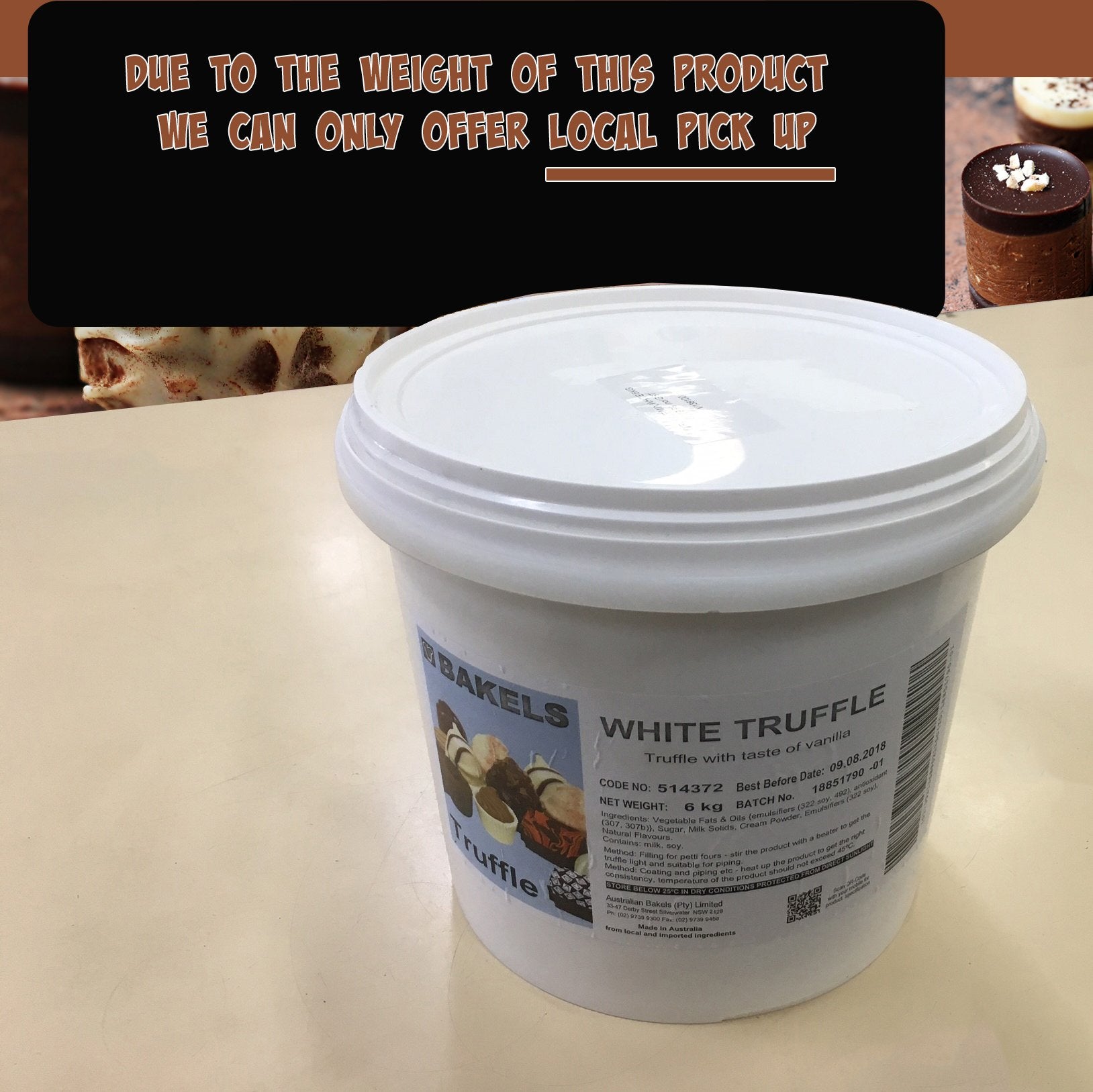 Truffle Mix White 6kg