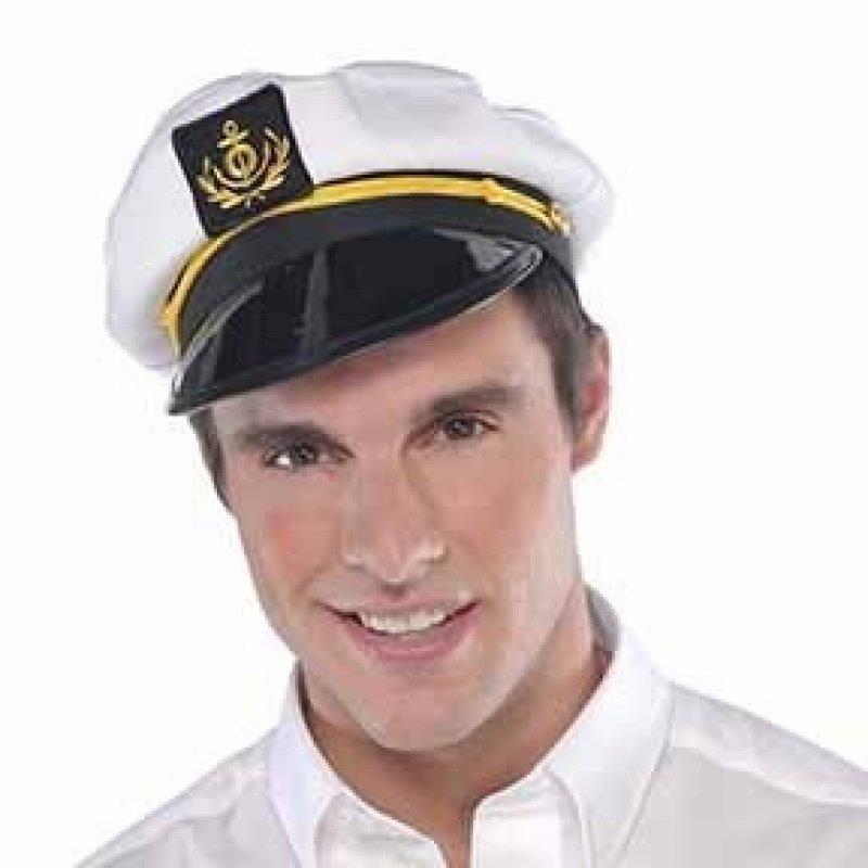 Hat Adult Yacht Ships Captain Skipper