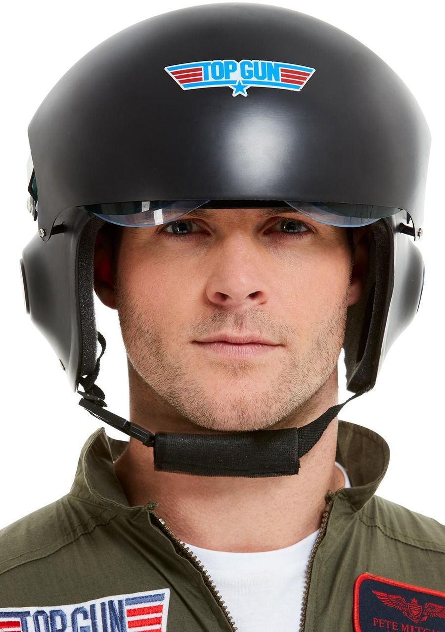 Costume Accessory Adult Top Gun Deluxe Helmet