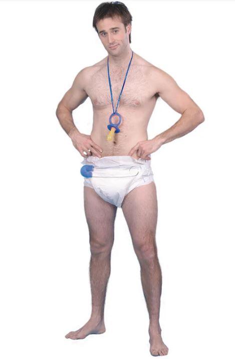 Costume Adult Baby Kit Medium Adult