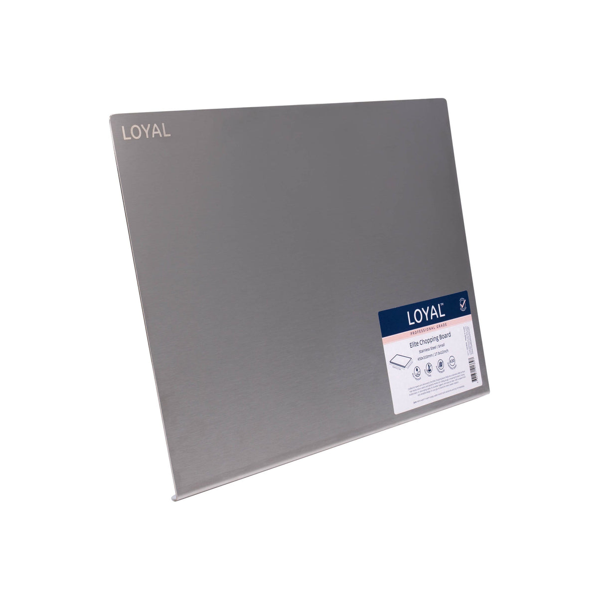 Chopping Board Elite/Deluxe Stainless Steel Small 45cm x 31cm