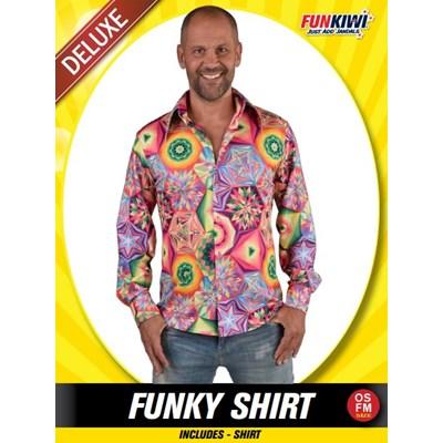 Costume Adult Funky 1960s/1970s/1980s Shirt Medium