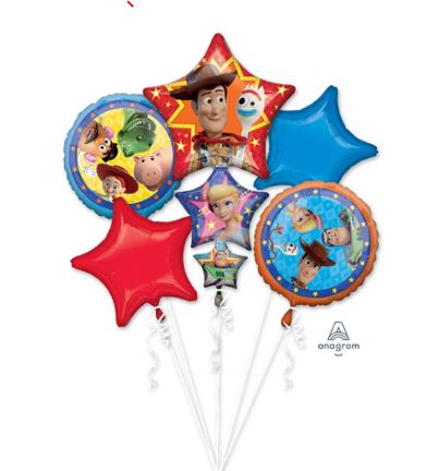 Toy Story Balloon Pk 5 Foil