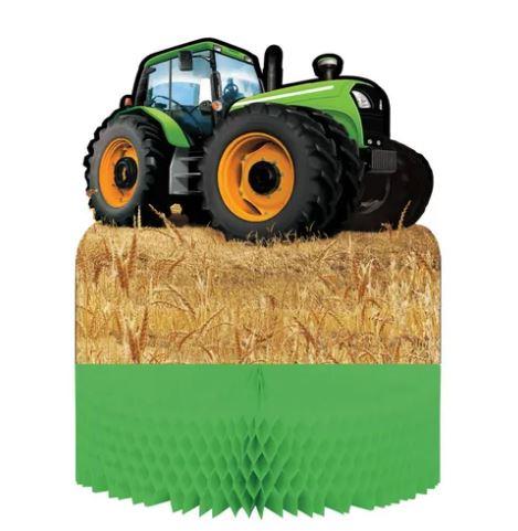 Tractor Farm Time Centrepiece 30.4cm x 22.8cm