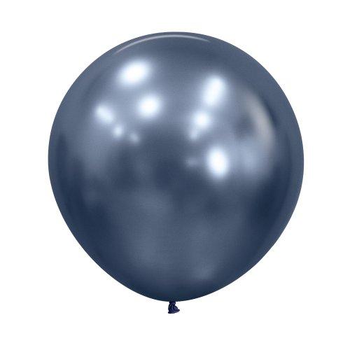 Balloons 60cm Reflex Galaxy Blue Sempertex Pk 3