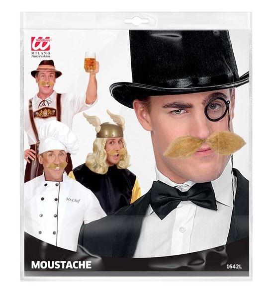 Moustache Blonde Schnauzer Costume Accessory