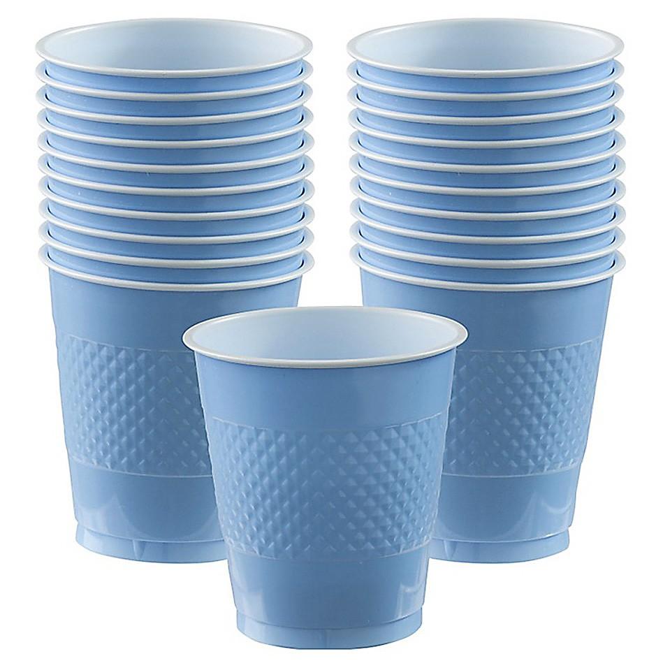 Cups Past Blue Plast 355ml Pk20