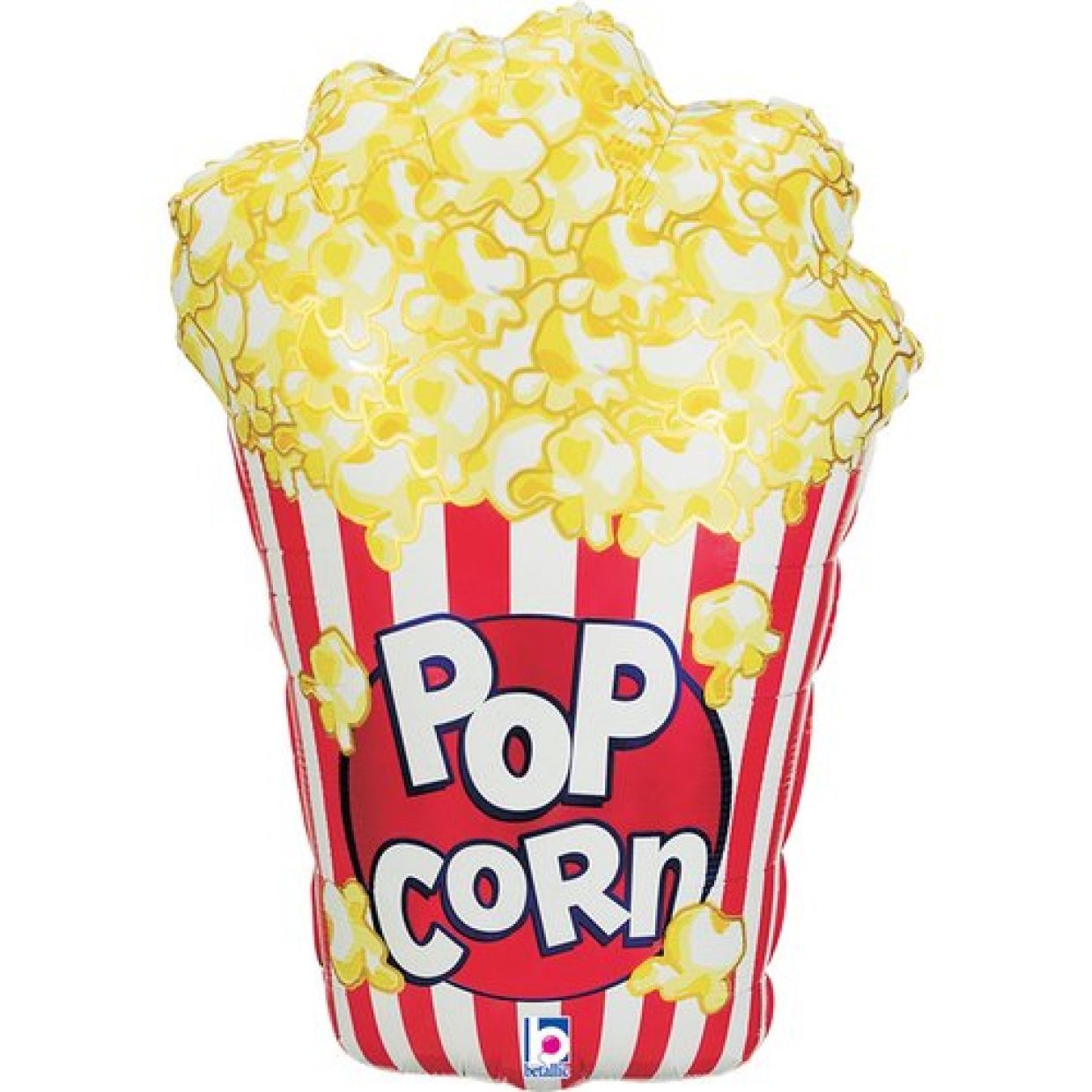 Balloon Foil Supershape Popcorn Box 71cm x 48cm