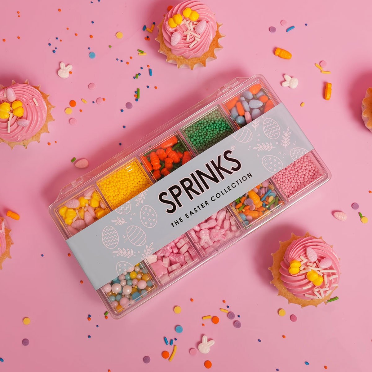 Edible Sprinkles Easter Collection Box Cake/Cookie/Cupcake 250g