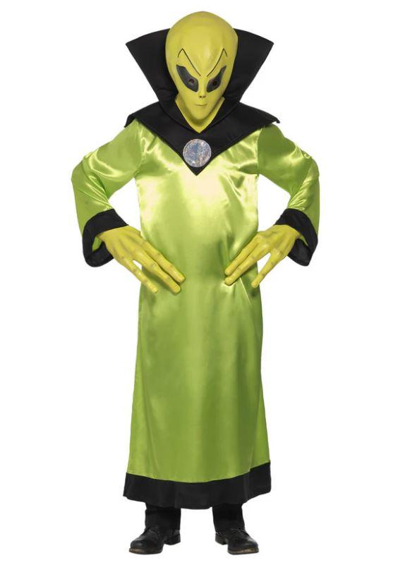 Costume Adult Alien Green Deluxe Lord Medium  - Discontinued Last Chance
