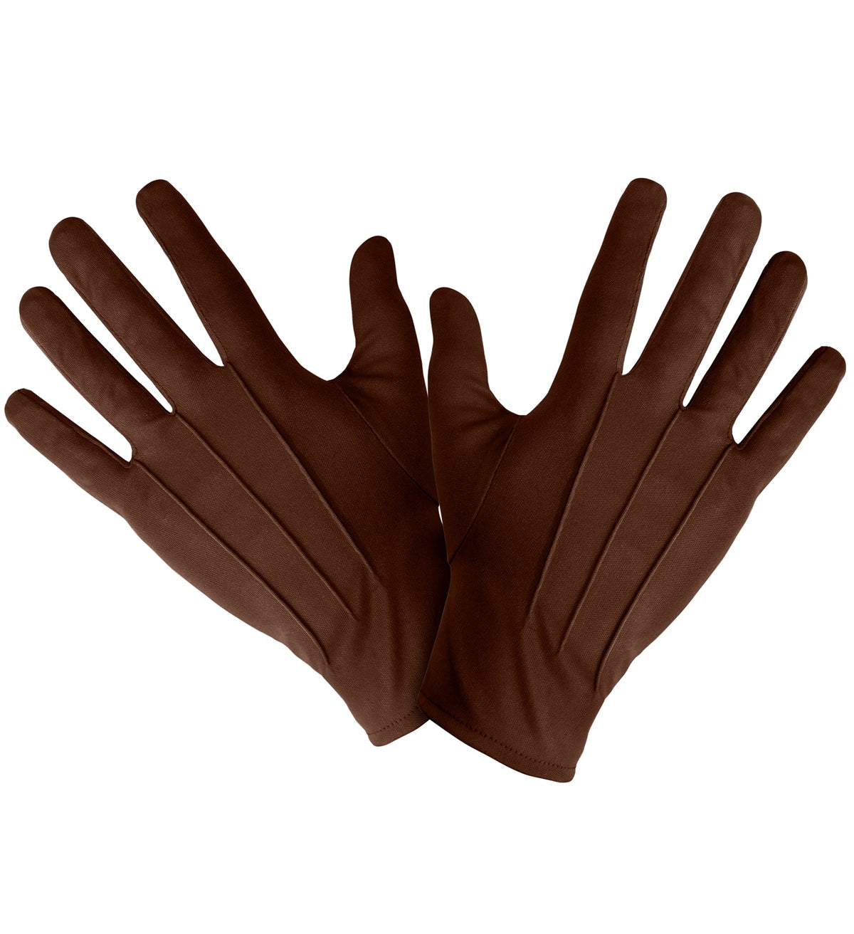 Gloves Short Brown Adult Character Costume Accessory