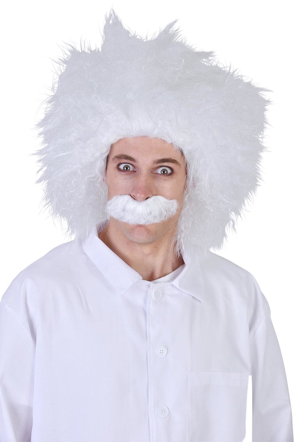 Wig & Mo White Dr Emmett