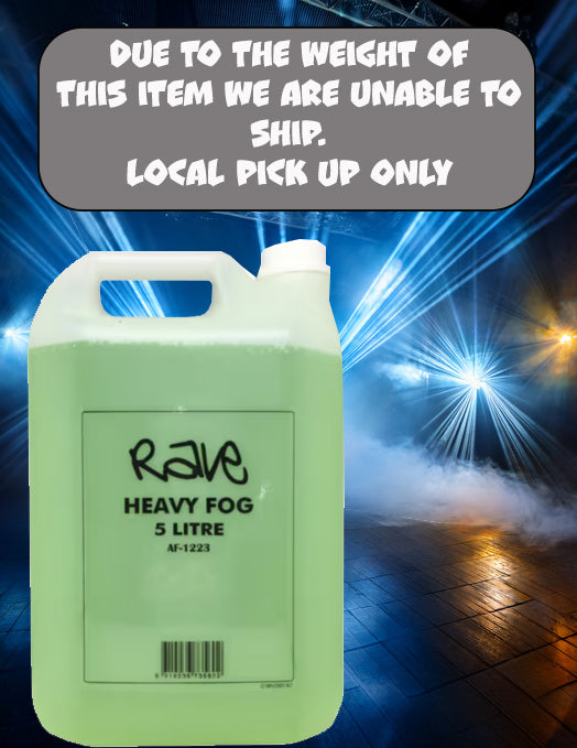Heavy Fog Liquid Rave 5L