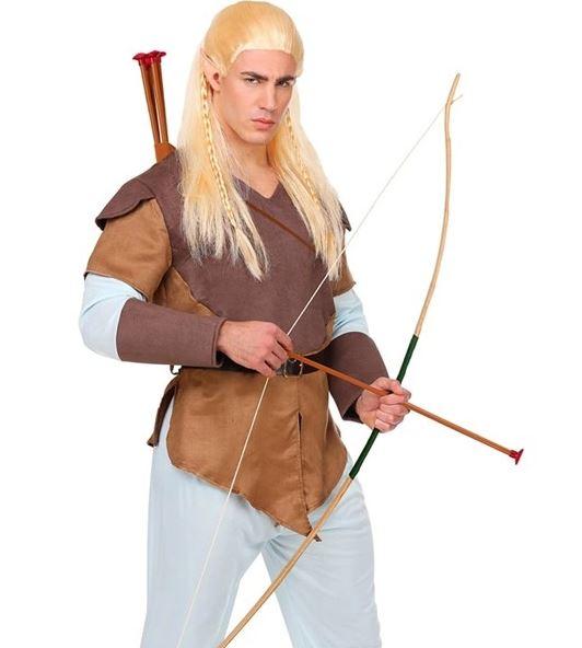 Weapon Prop Novelty Costume Archery Bow & Arrow Native American Indian Set
