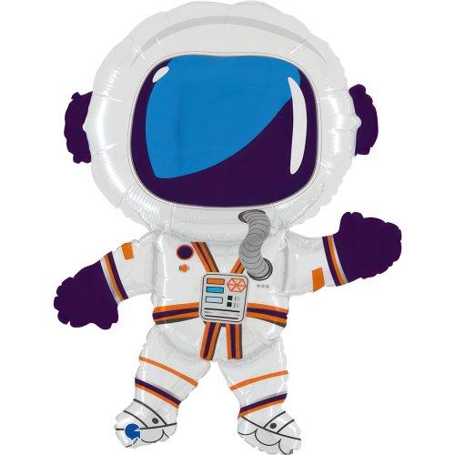 Balloon Foil Shape Astronaut Space/Galaxy 94cm