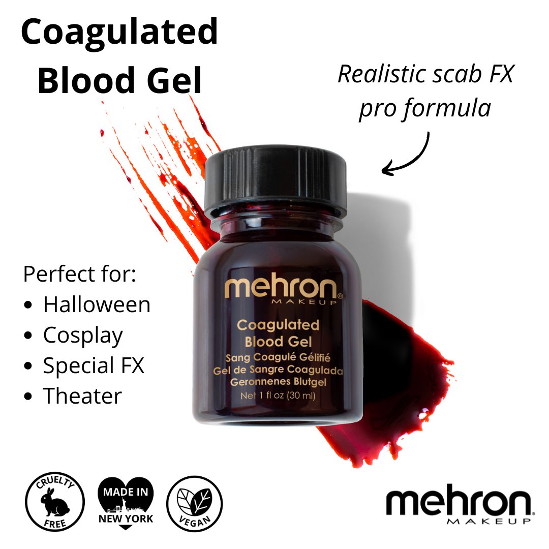Make Up Special Fx Coagulated Blood Mehron 30ml Professional Quality