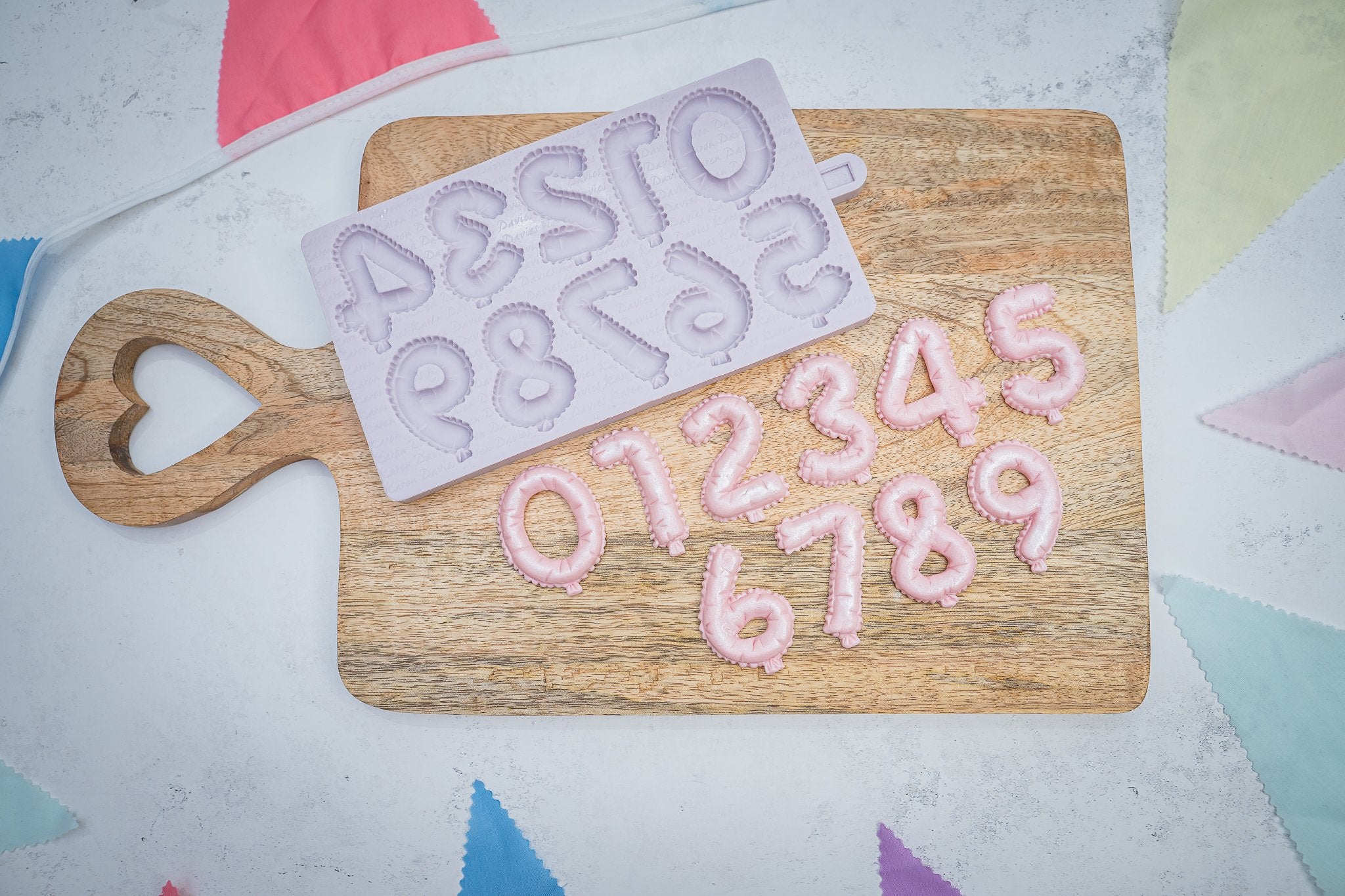 Mould Balloon Numbers Karen Davies