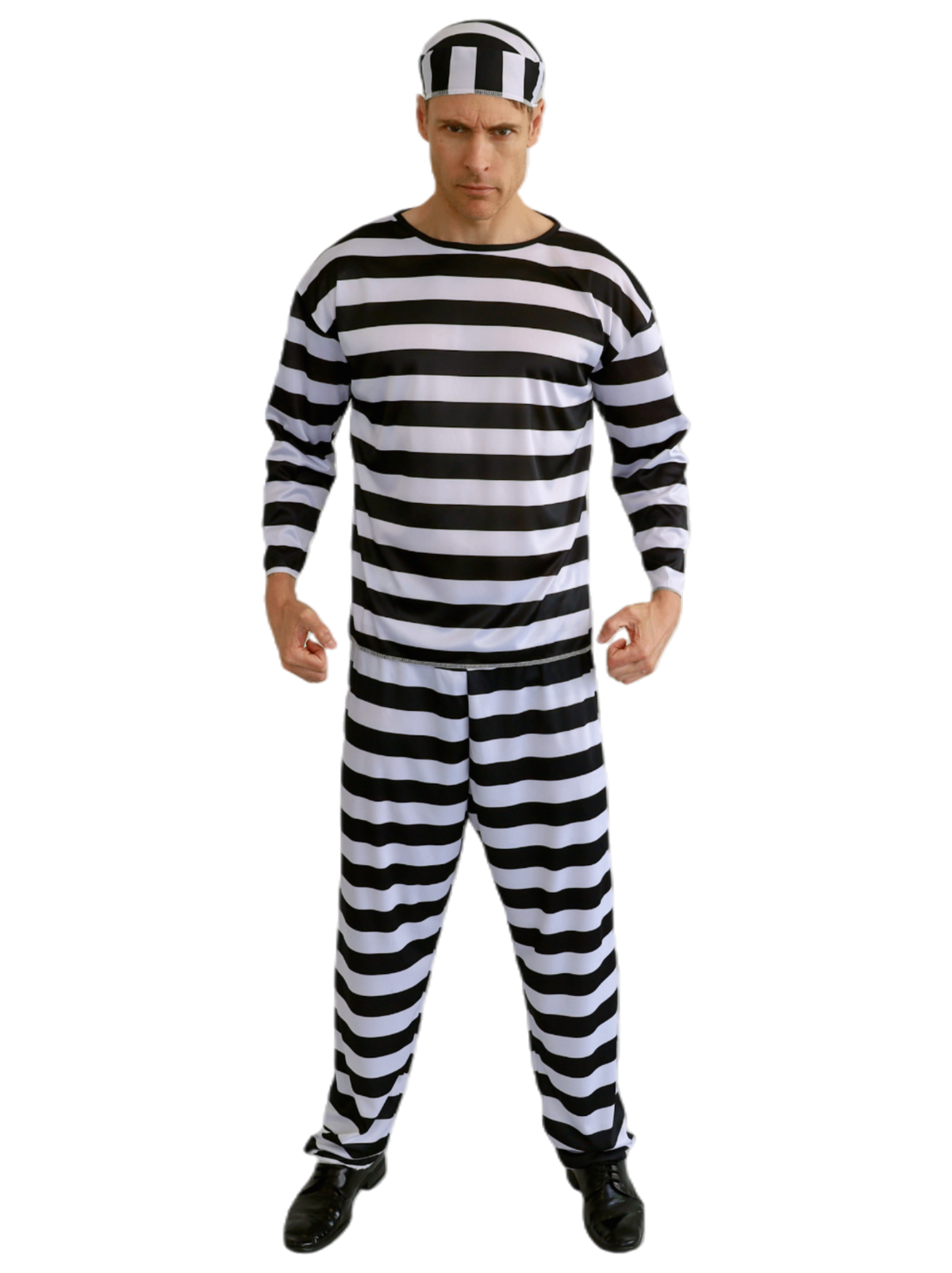 Costume Adult Male Convict Prisoner