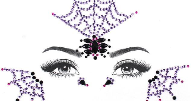 Face Jewels Spiderella Adhesive