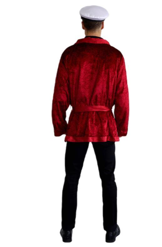 Costume Adult The Heff Smoking Jacket 1960s