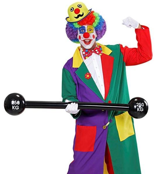 Inflatable Barbell/Gym Weight Muscle/Strong Man/Women Novelty Joke 120cm
