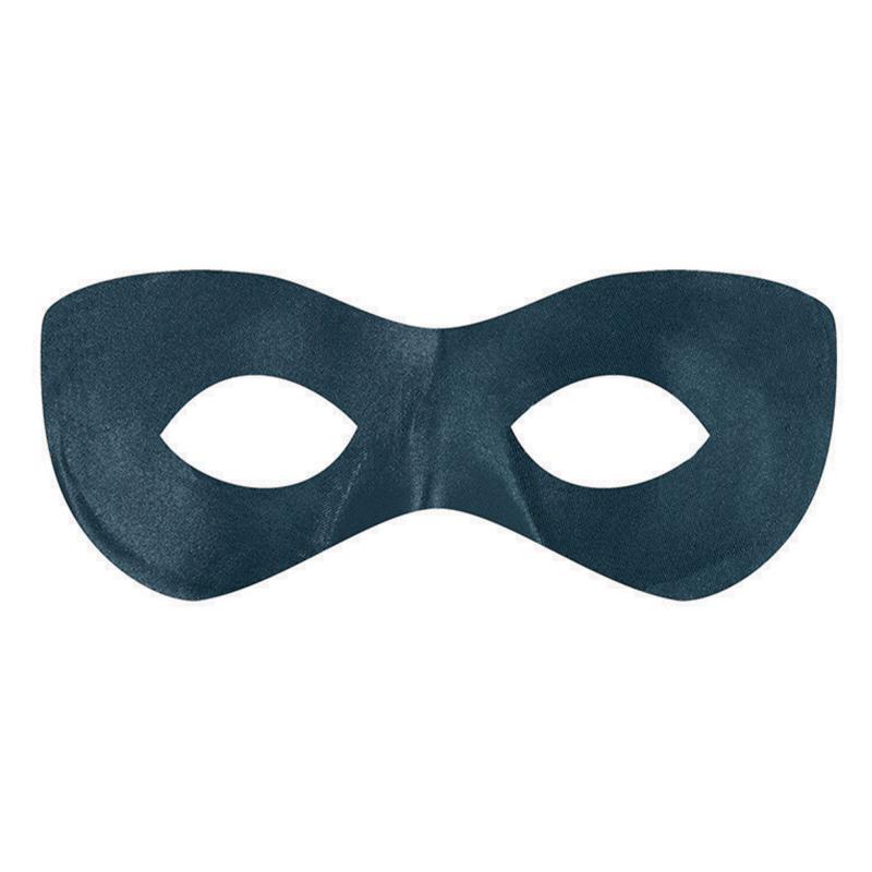 Mask Black Superhero Bandit Without Ties