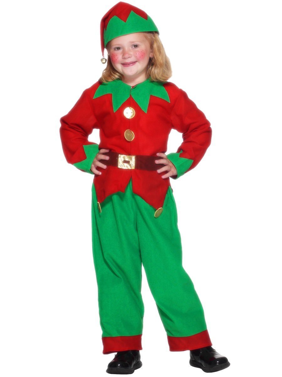 Costume Child Elf Christmas Large