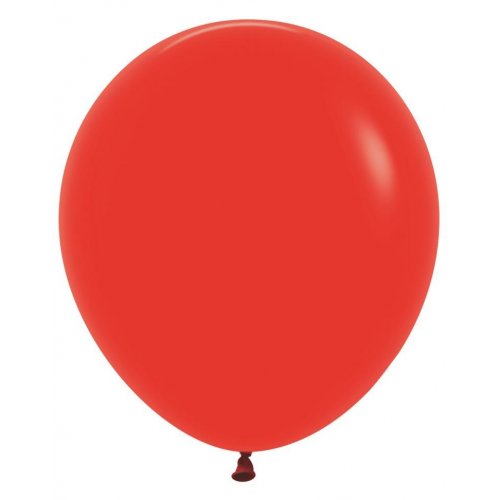 Balloons 46cm Fashion Red Sempertex Pk 25