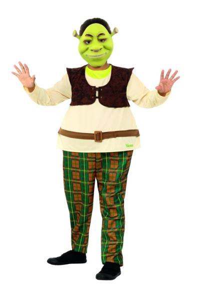 Costume Child Shrek Large Deluxe W/Mask