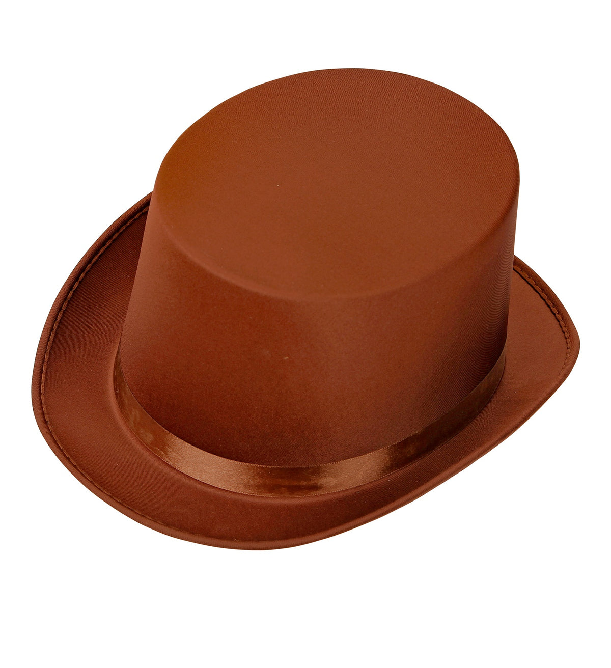 Top Hat Chocolate Brown Vintage Tall 1800s/1900s Victorian/Steampunk